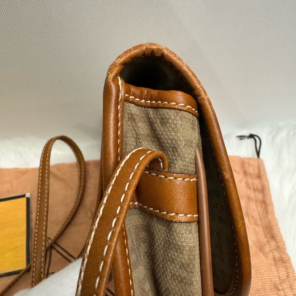 Fendi Zucchino Canvas Mini Crossbody (Vintage) - Picture 6 of 16